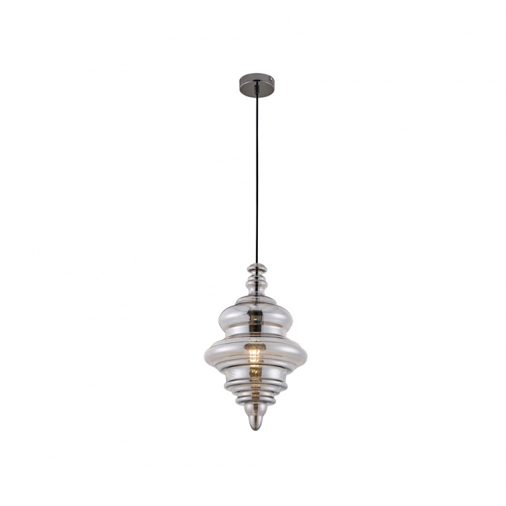 Taklampe `Spira´- Smoke
