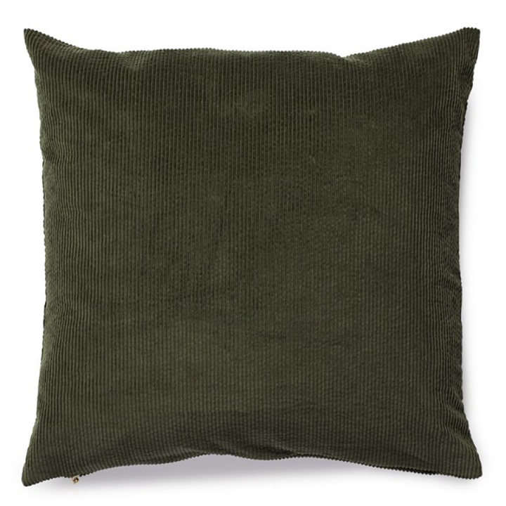 Putetrekk 'Corduroy' 50x50 - grønn te