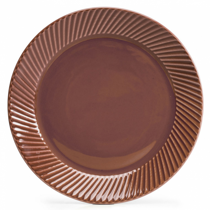 Assiet 'Coffee & More' - Terracotta / Brown