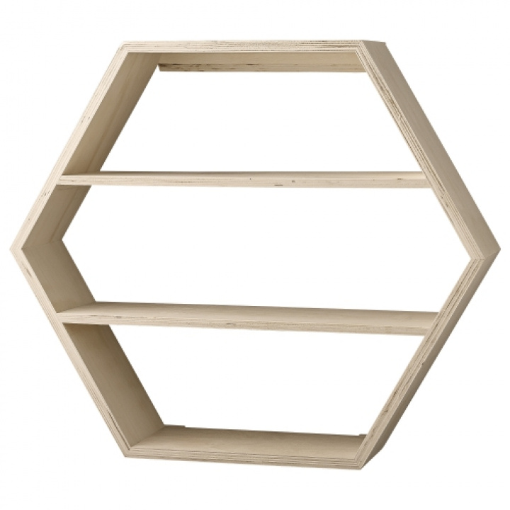 Hylle tre - Seks kanter (L) - Bloomingville