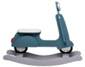 Rocking Horse \'Scooter\' - Blått / tre