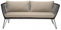 Sofa \'Mundo\' - Svart/Beige