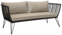 Sofa \'Mundo\' - Svart/Beige