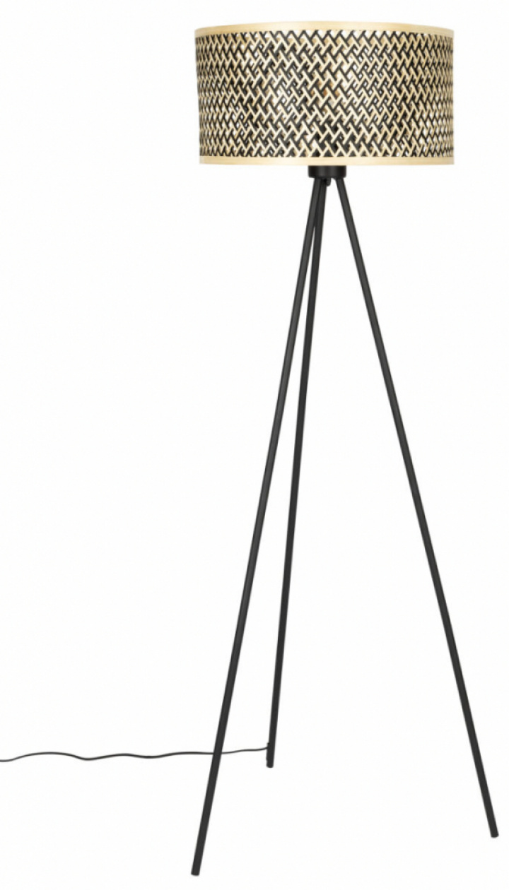 Gulvlampe 'Isla' - Bambus