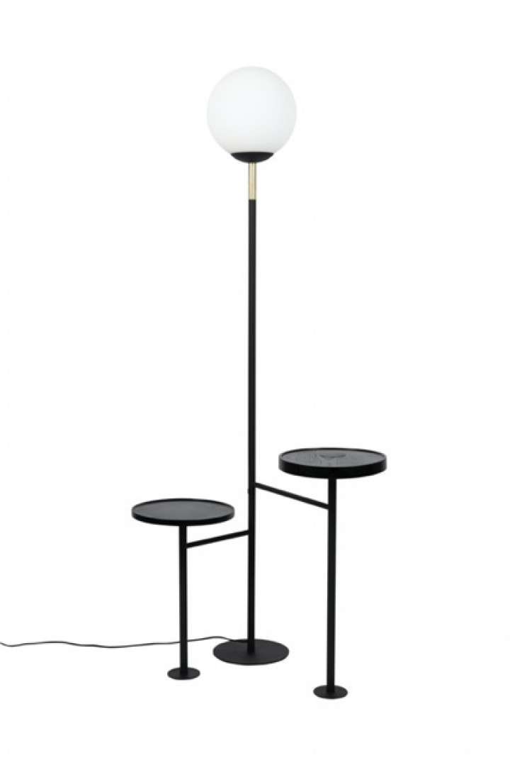 Gulvlampe 'Orion' 25x58 - Sort