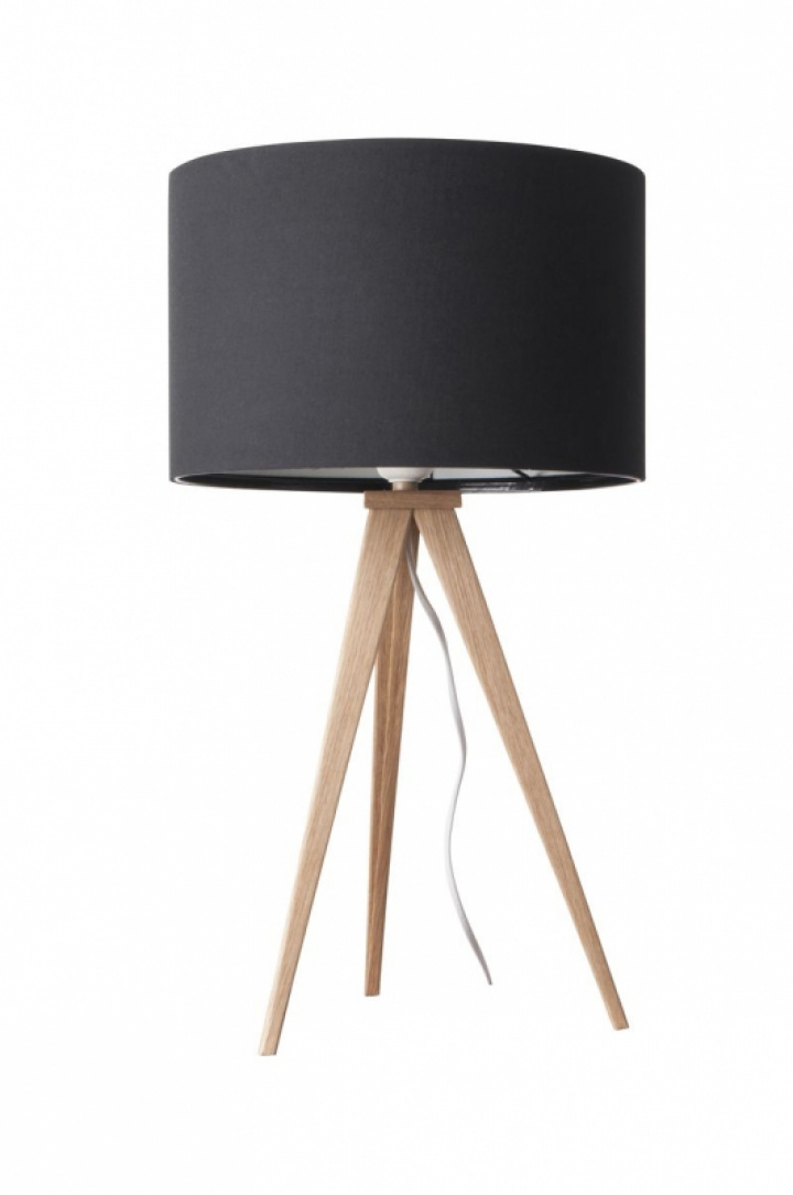 Bordlampe Stativ - Tre og svart - Zuiver