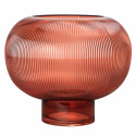 Vase \'Sphere\' - Glass/Rød