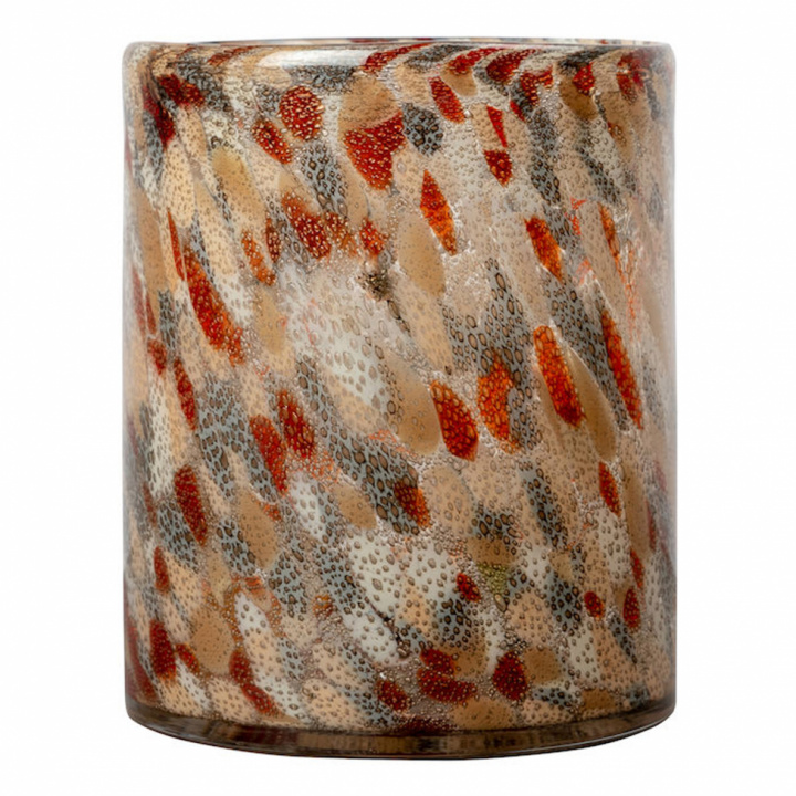 Lyslykt 'Calore' L - Multi / Rød