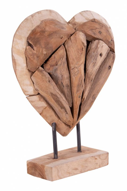 Skulptur \'Almada Heart\' - Natur