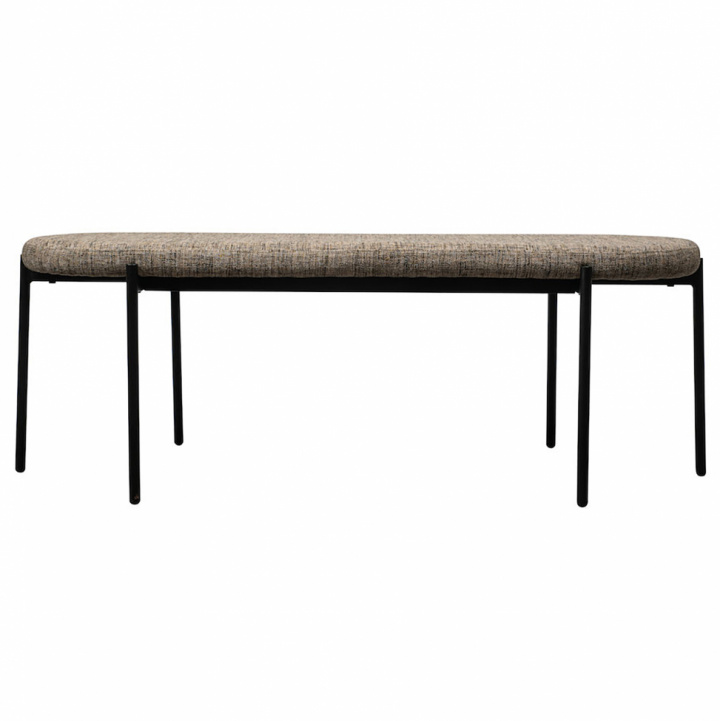 Benk 'Jouline' - Beige / Grå