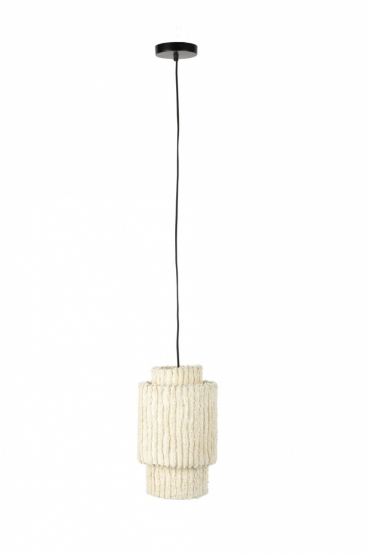 Taklampe 'Arjun' Tall - Beige