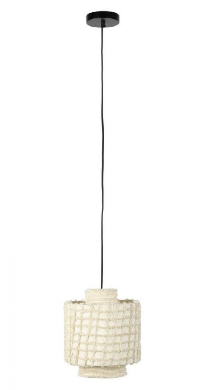 Taklampe 'Arjun' Wide - Beige