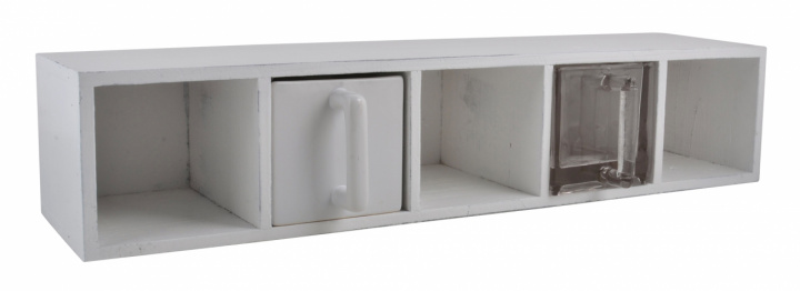  Vegghylle med 5 hyller - Hvit i gruppen Møbler / Hyller og oppbevaring / Vegghylle hos Reforma (5394-11)