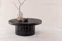 Sofabord \'Vättern\' Rundt 100cm - Svart