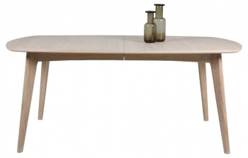 Spisebord \'Hgans\' - Hvit/Naturlig
