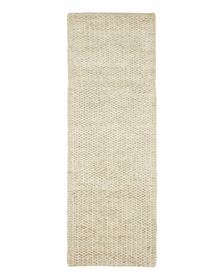 Teppe \'Sigrid\' 180x60 - Snø i gruppen Interiør / Tepper hos Reforma (557810021)