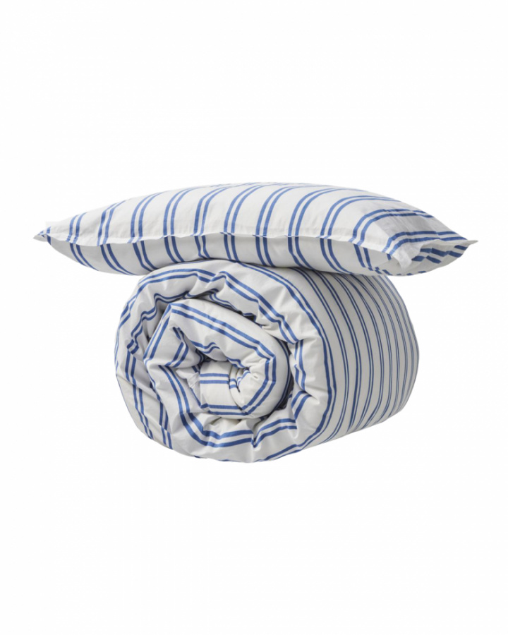 Dynetrekk 'Liva' 200x135 - Blå/Hvit