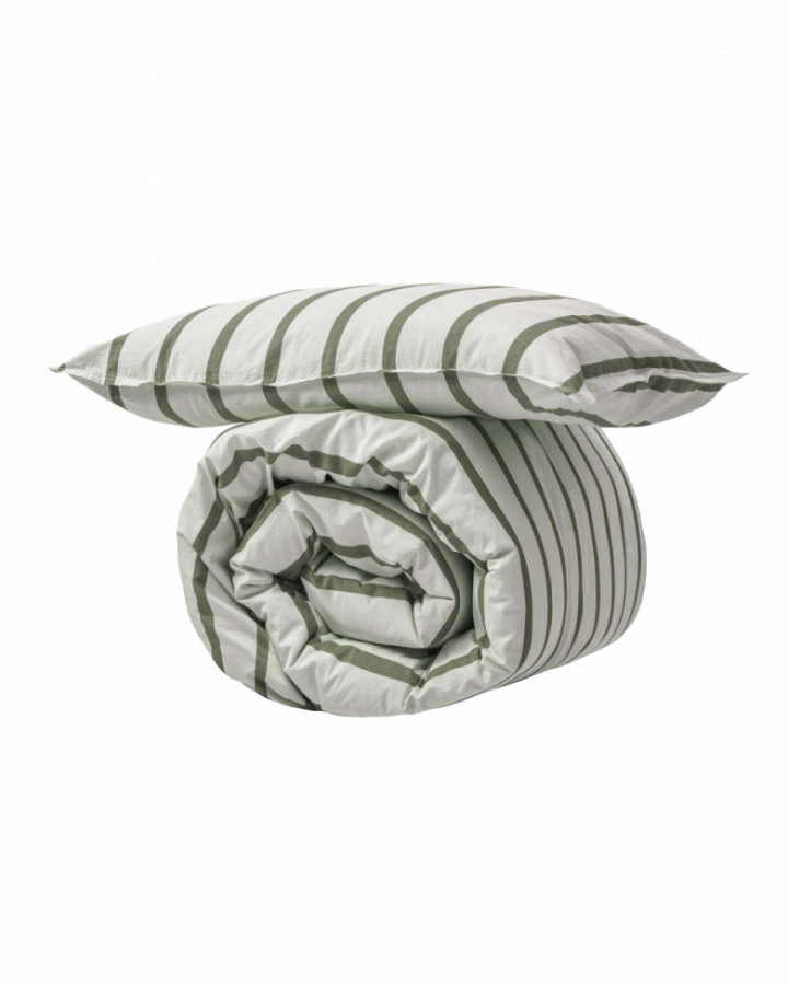 Dynetrekk 'Wegga' 200x135 - Grønn/Hvit