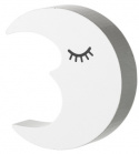 Veggdekorasjon \'Moon\' - Hvit