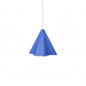 Taklampe \'Skjørt\' rundt 30cm - Blå