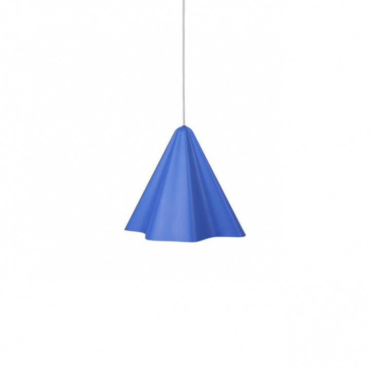 Taklampe \'Skjørt\' rundt 30cm - Blå i gruppen Belysning / Lamper / Taklamper hos Reforma (60080017)