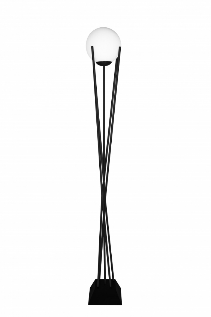 Gulvlampe 'Sarasota' - Svart