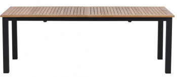 Spisebord \'Pinntorp\' 224 x 100 cm - Sort