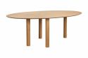 Spisebord \'Uovo\' 220x115cm - Natur