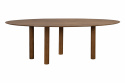 Spisebord \'Uovo\' 220x115cm - Valnøtt
