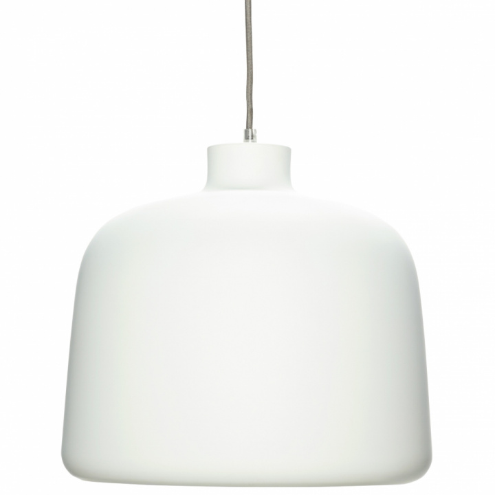 Taklampe - aluminium / hvit