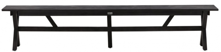 Hagebenk \'Ramsjö\' - Svart i gruppen Møbler / Utendørsmøbler / Utendørs benker hos Reforma (6095-001)