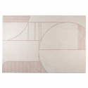 Teppe \'Bliss\' 240X345 - Naturlig / Rosa