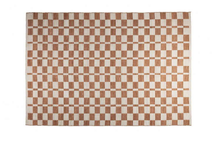 Teppe 'Checker' 160x230cm - Beige