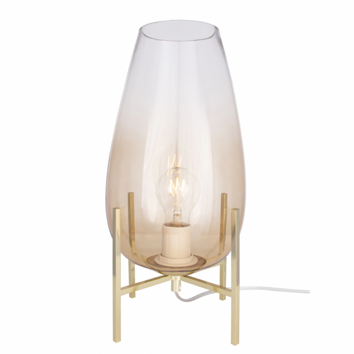 Bordlampe 'Tulip' - Amber