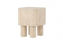 Sidebord \'Tusa\' 40x40cm - Beige