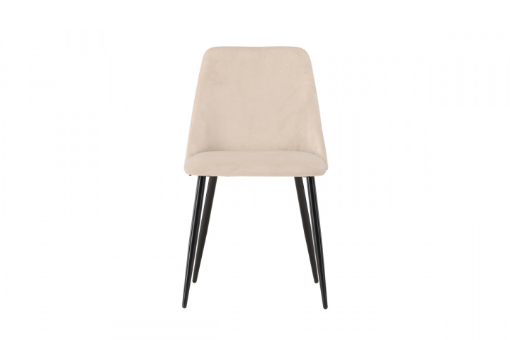 Stol \'Natt\' - Beige/Sort i gruppen Møbler / Sittemøbler / Stoler hos Reforma (61930-102)