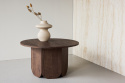 Sofabord \'Björkvik\' Rundt 80cm - Mocka