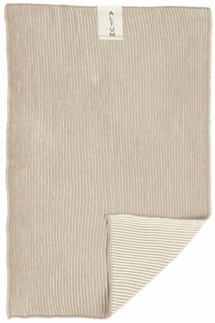 Kjøkkenhåndkle - Strikket / Beige