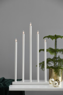 Adventslysestake \'Holy\' 5 lamper - Hvit
