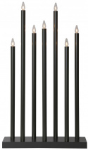 Advent lysestake \'Holy\' 7 lamper - Svart