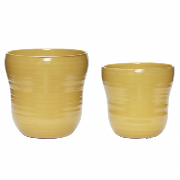 Gryte 2 stk - Gul