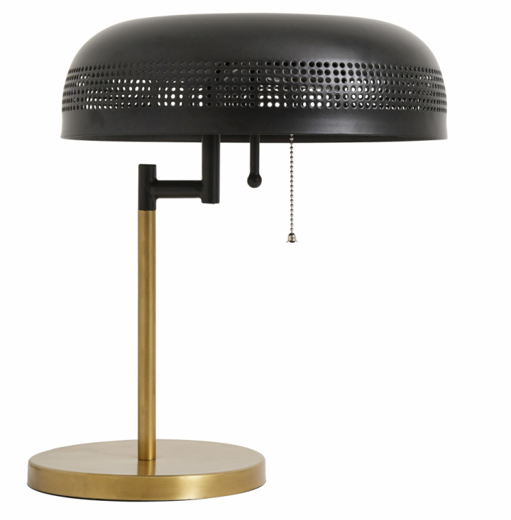 Bordlampe \'Cool\' - Svart / Messing i gruppen hos Reforma (6761)