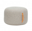 Seatpuff - Grå med skinnhåndtak S