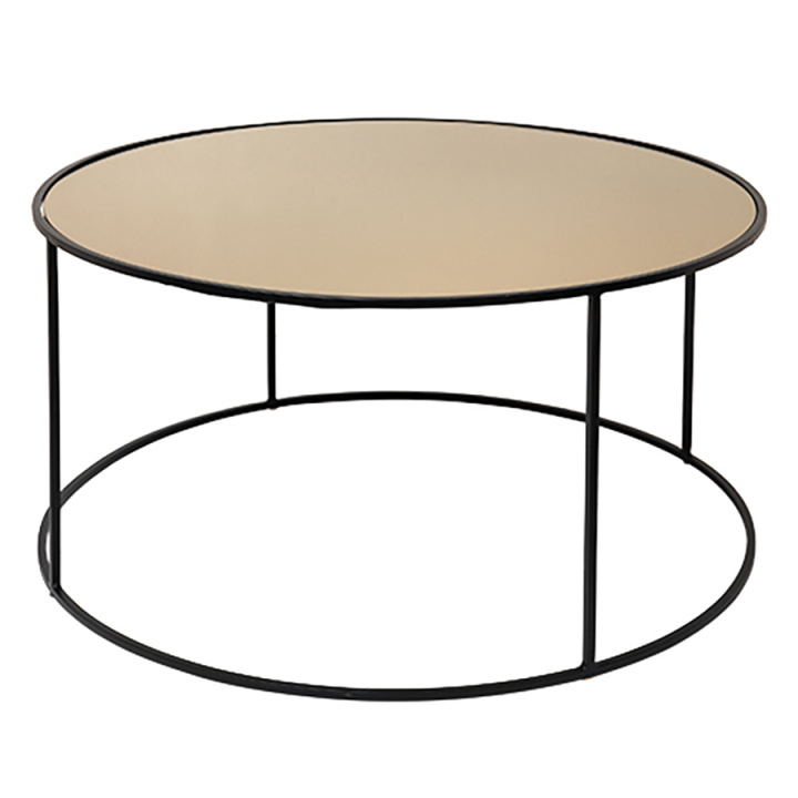 Salongbord 'Stends' - Brun / Glass - Broste Copenhagen