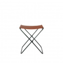 Sammenleggbar krakk \'Nola\' - Skinn/grønn