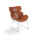 Fåtölj \'Hushum\' 85cm - Brun