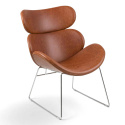 Fåtölj \'Hushum\' 85cm - Brun