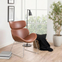 Fåtölj \'Hushum\' 85cm - Brun