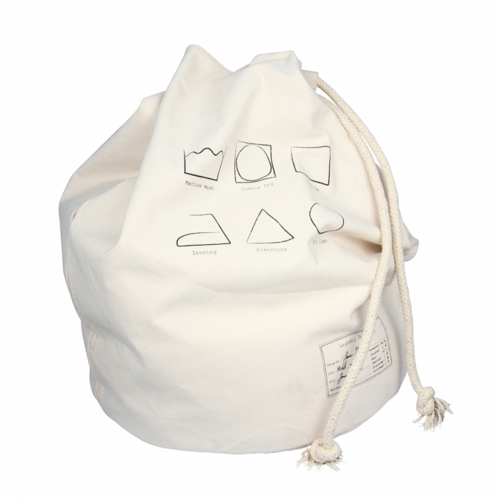 Klesvaskkurv 'Brother' - Hvit