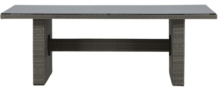 Spisebord 'Pudas' 200x100 cm - Grå